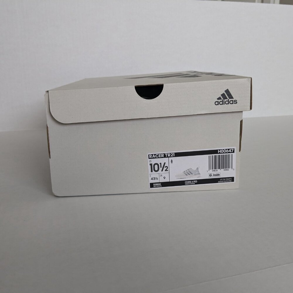 Adidas Racer TR21 Shoes Women's Size 10.5 Cloud White/Silver Sneaker NWT - Picture 13 of 13